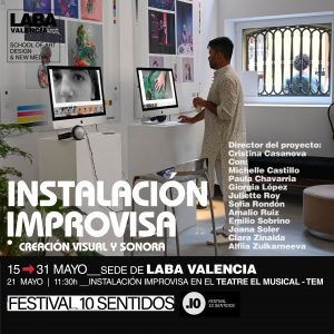 LABA VALENCIA - Instalación IMPROVISA en el Festival 10 Sentidos