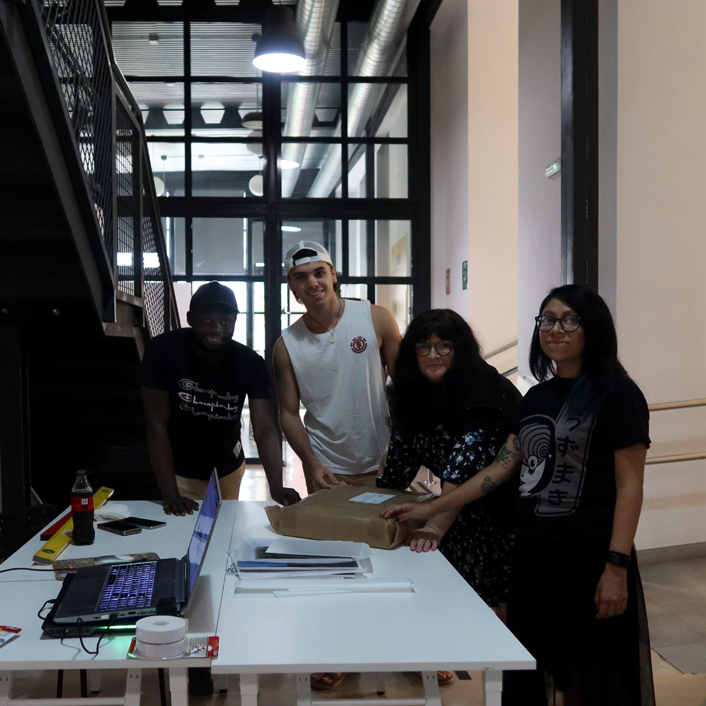 Setting up the exhibition LABA Valencia Academic Year 2023-24 - 03