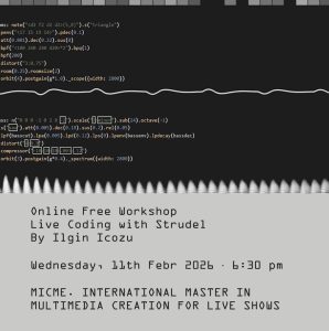 Live Coding with Strudel – Online Free Workshop