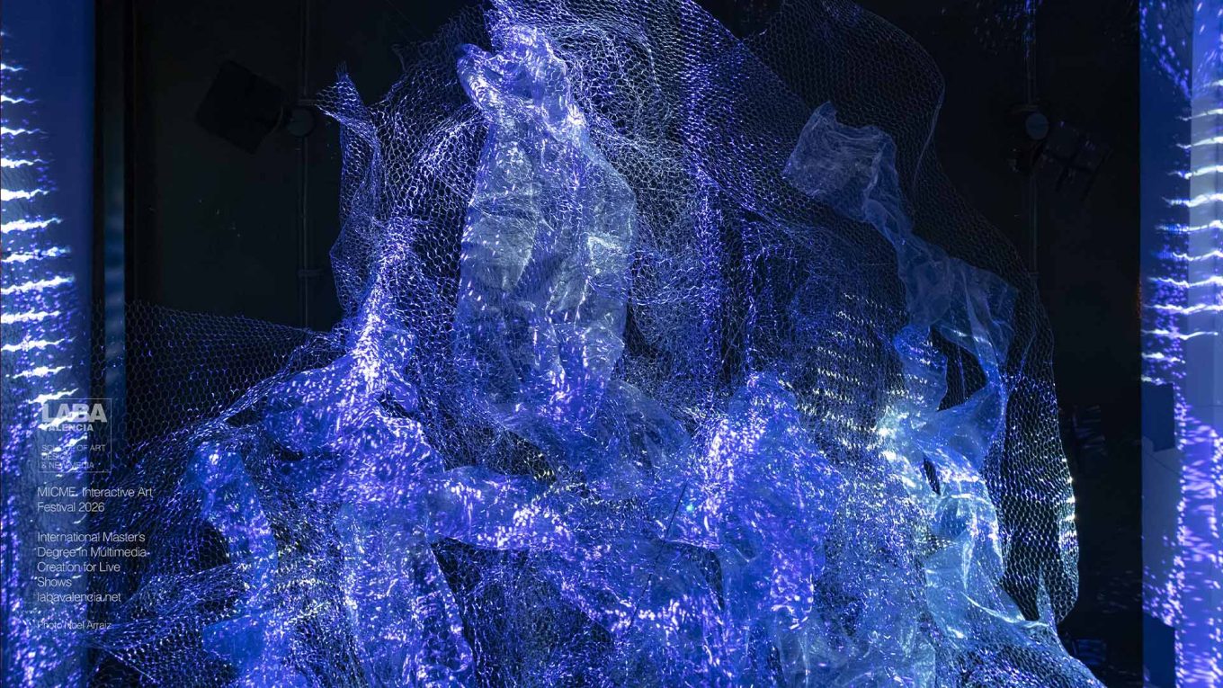 BREATH interactive art installation at MICME Valencia
