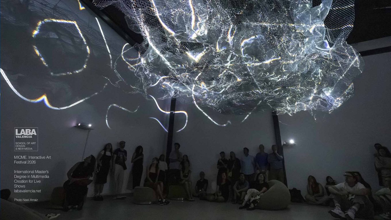 BREATH interactive art installation at MICME Valencia