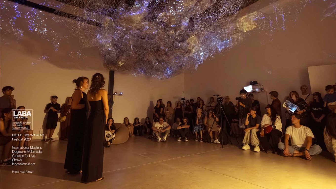 BREATH interactive art installation at MICME Valencia