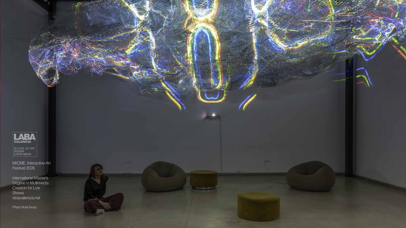 BREATH interactive art installation at MICME Valencia