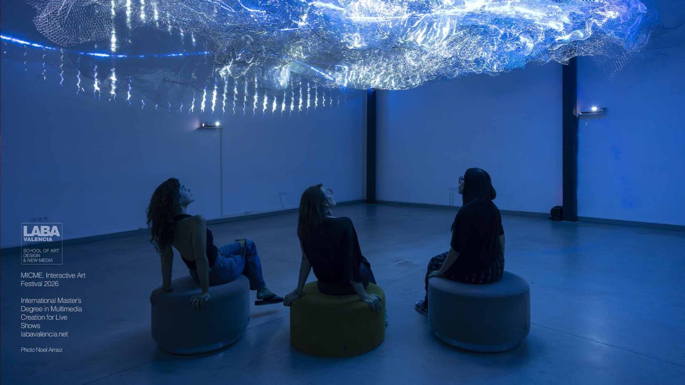 BREATH interactive art installation at MICME Valencia