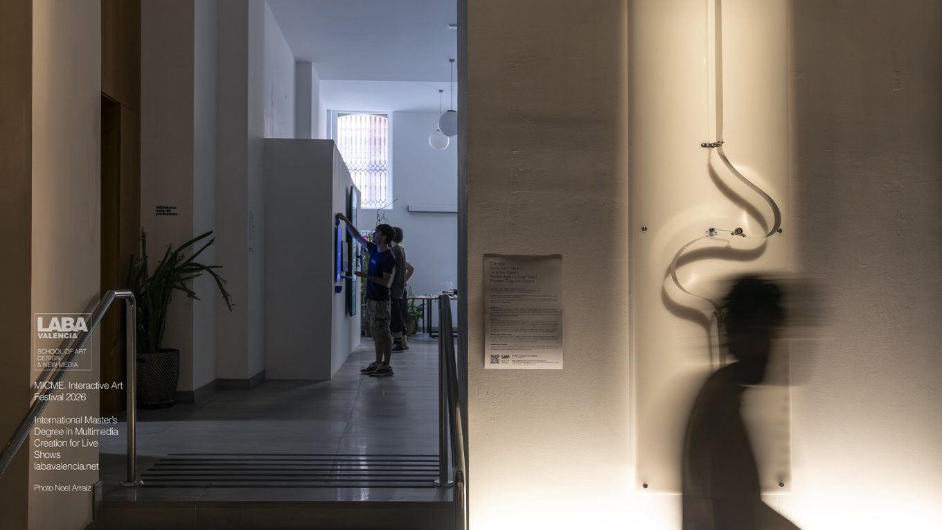 CANYAR interactive art installation at MICME Valencia