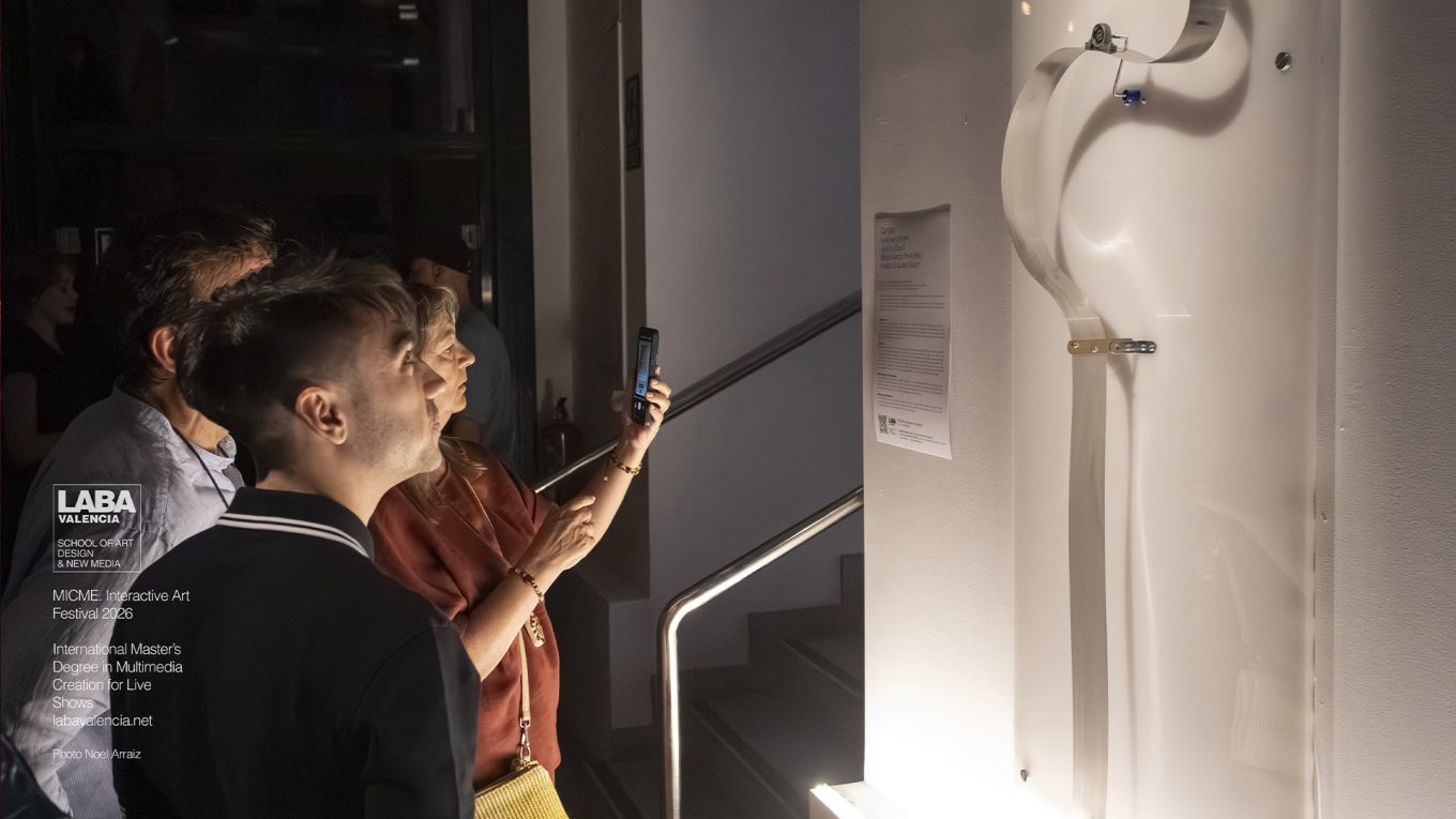 CANYAR interactive art installation at MICME Valencia
