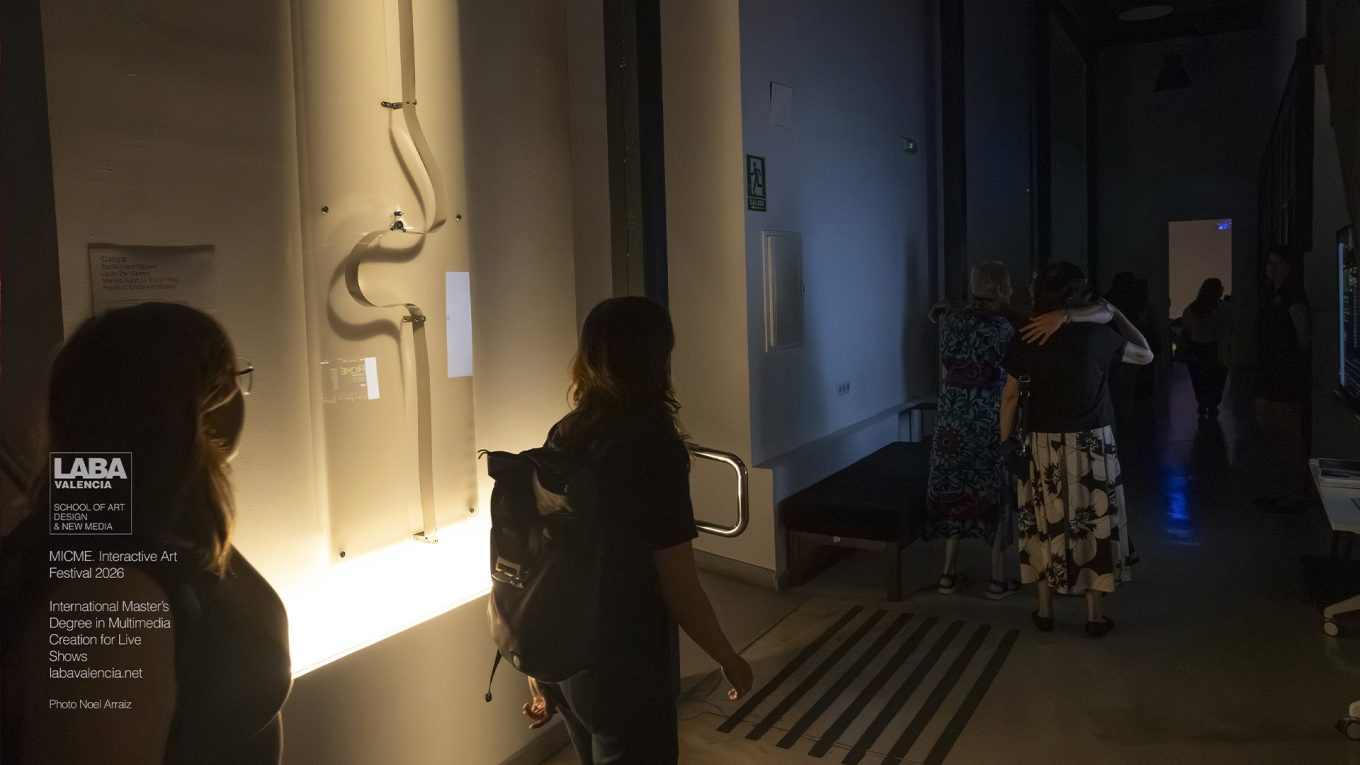 CANYAR interactive art installation at MICME Valencia