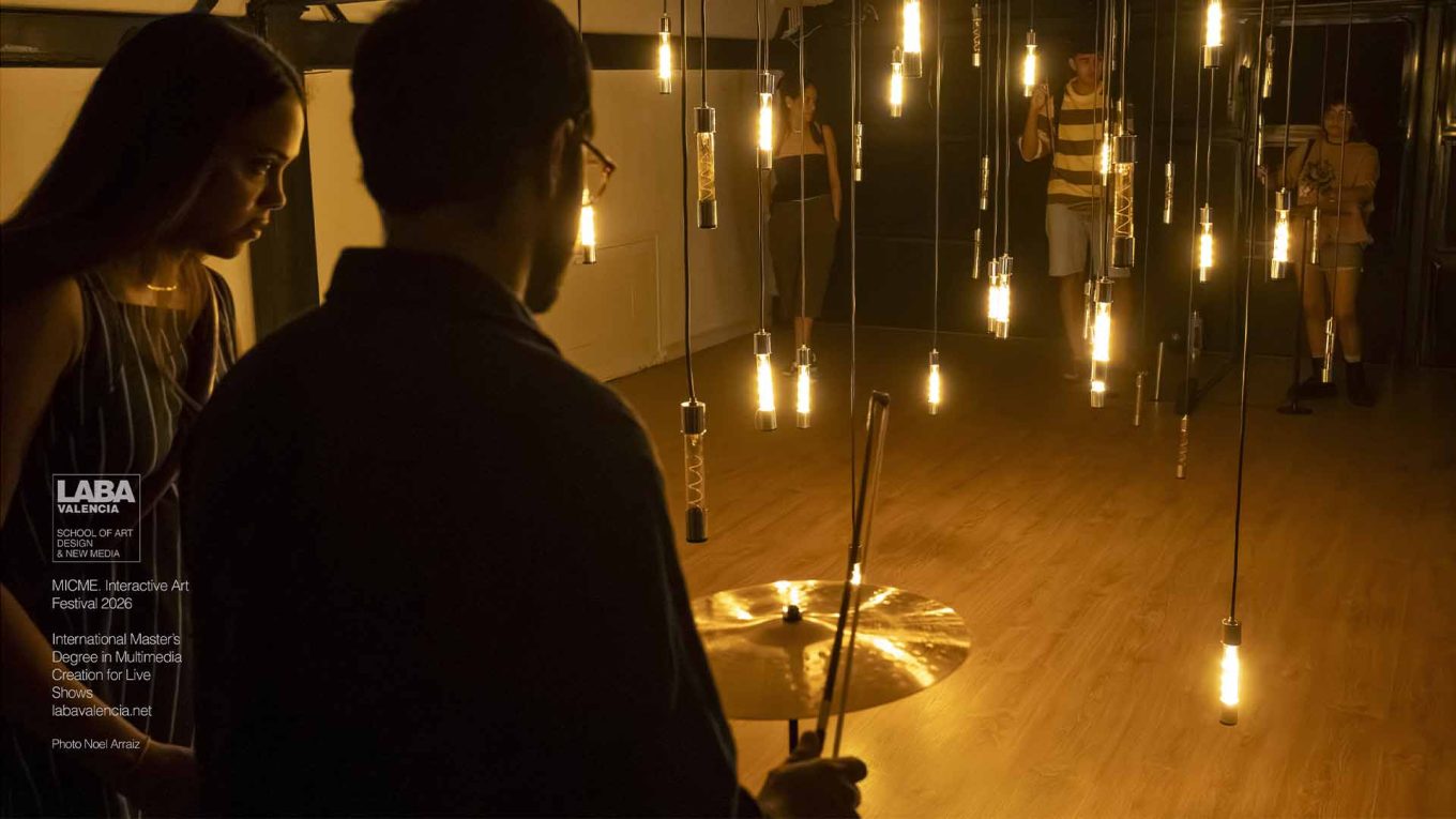 SPELEOLUX Installation – MICME Interactive Art Festival, LABA Valencia