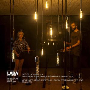 SPELEOLUX interactive art installation at MICME Interactive Art Festival in Valencia
